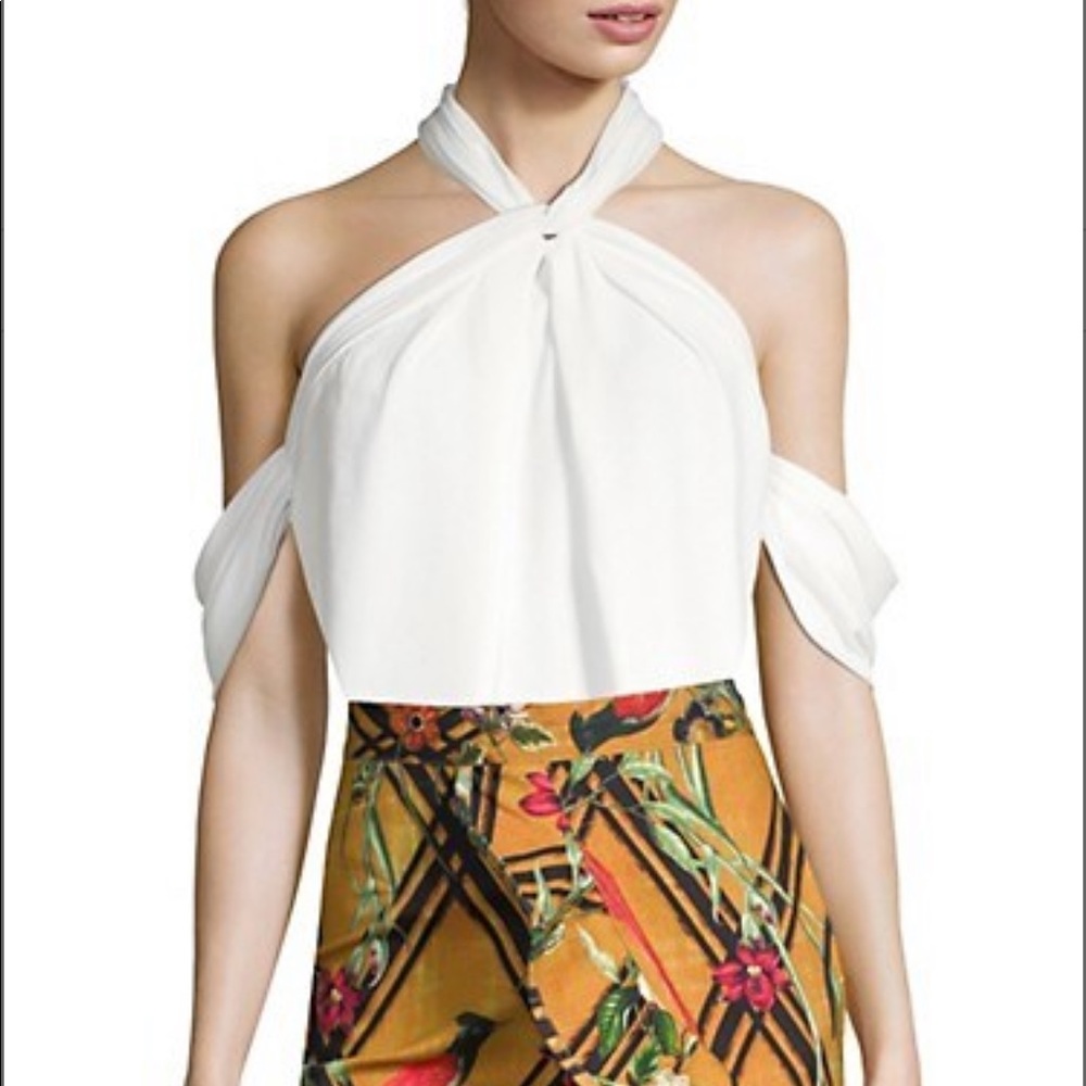 PatBO Draped Bodysuit